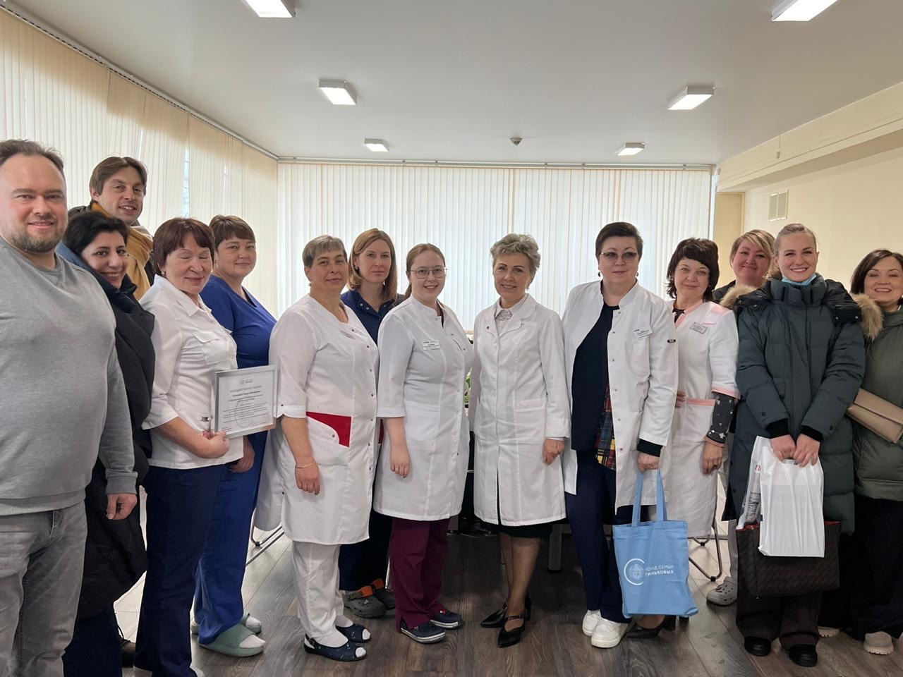 A team from the Tinkov Family Foundation visited the regional hospital