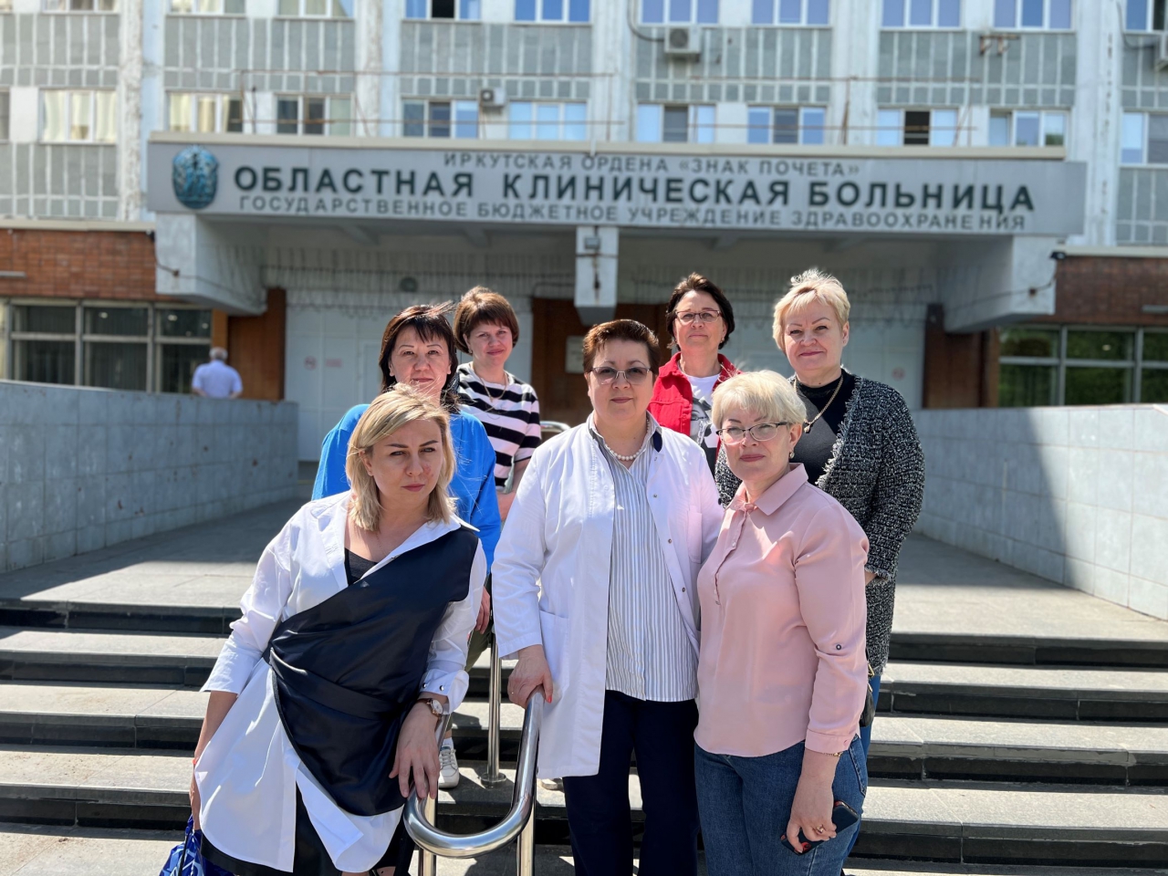GBUZ IOKB was visited by a delegation from Cheremkhovo